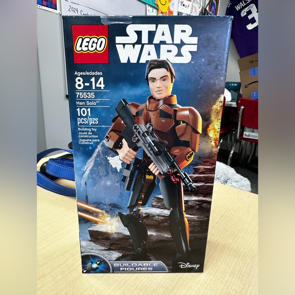 Lego Set Brand New in Box Star Wars Han Solo 75535 101 pieces Buildable Figure